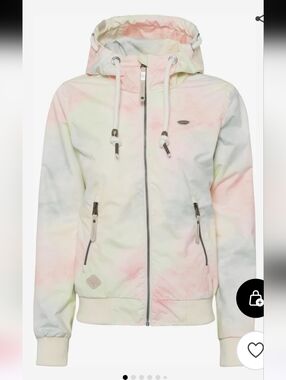 RAGWEAR / Pastel Tie-Dye Hooded waterproof Jacket